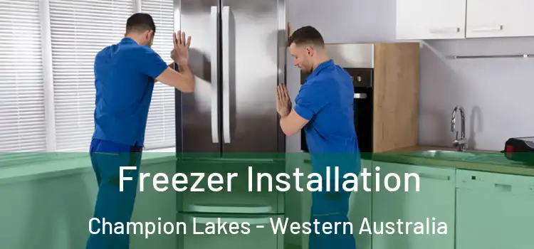 Freezer Installation Champion Lakes - Western Australia