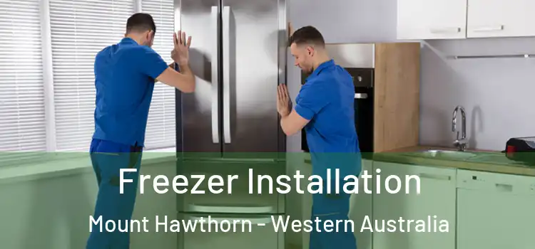Freezer Installation Mount Hawthorn - Western Australia
