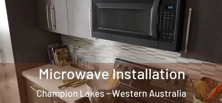Microwave Installation Champion Lakes - Western Australia