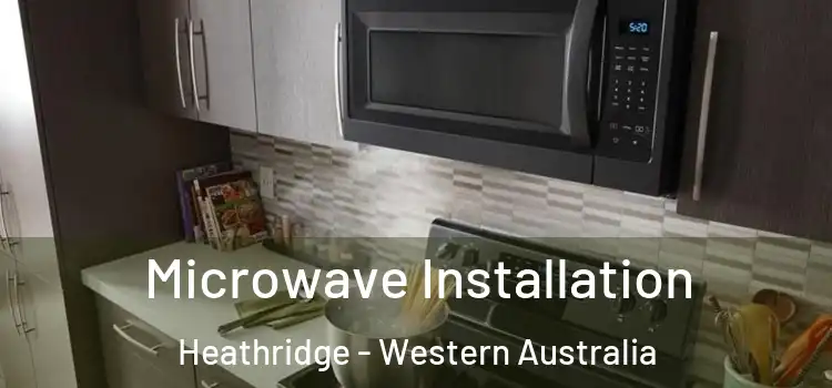 Microwave Installation Heathridge - Western Australia